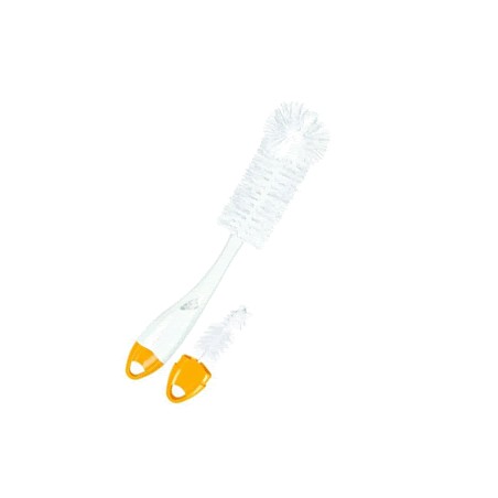 NUK Bottle Brush 2 in 1 Βούρτσα μπιμπερό 2 σε 1, 1 τεμάχιο