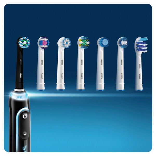 Oral-B CrossAction Βlack Ανταλλακτικές κεφαλές ηλεκτρικής οδοντόβουρτσας, 4 τεμάχια