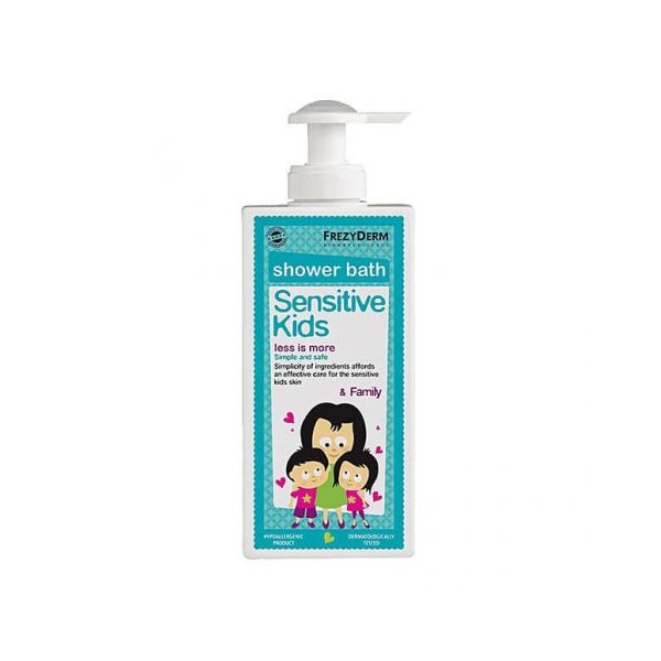 FREZYDERM Sensitive Kids Shower Bath Παιδικό Αφρόλουτρο, 200ml