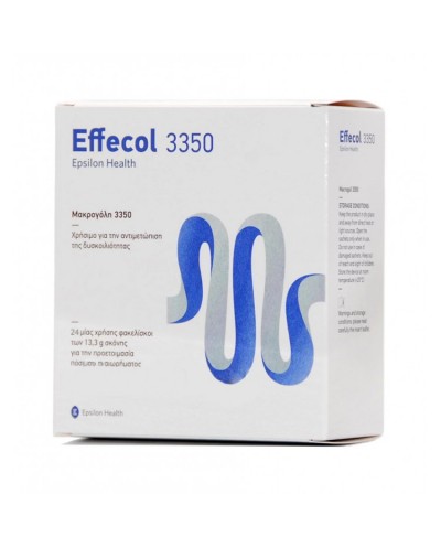 EPSILON HEALTH Effecol 3350 για Αντιμετώπιση της Δυσκοιλιότητας, 24 φακελίσκοι