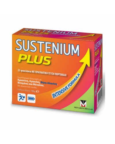 MENARINI Sustenium Plus Συμπλήρωμα Διατροφής για Τόνωση & Ενέργεια - 22 Φακελάκια
