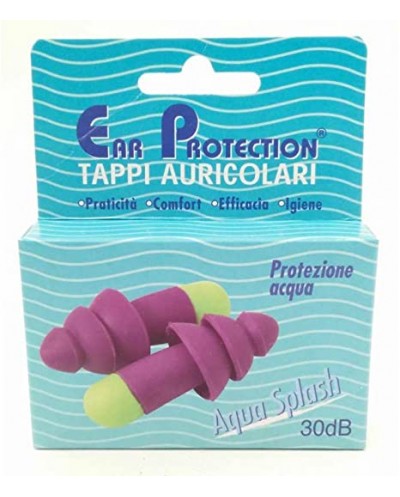 Ear Protection Aqua Splash Ωτασπίδες Νερού με Θήκη Μεταφοράς, 1 ζευγάρι