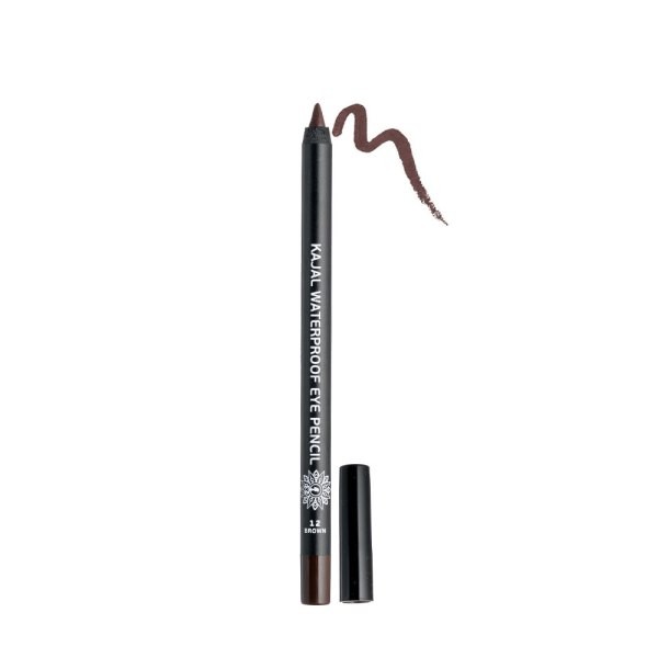 GARDEN OF PANTHENOLS Kajal Waterproof Eye Pencil 12 Brown Καφέ Μολύβι Ματιών, 1.4g