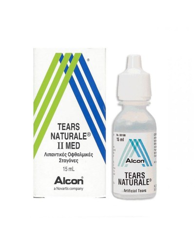 ALCON Tears Naturale II MED Λιπαντικές Οφθαλμικές Σταγόνες, 15ml