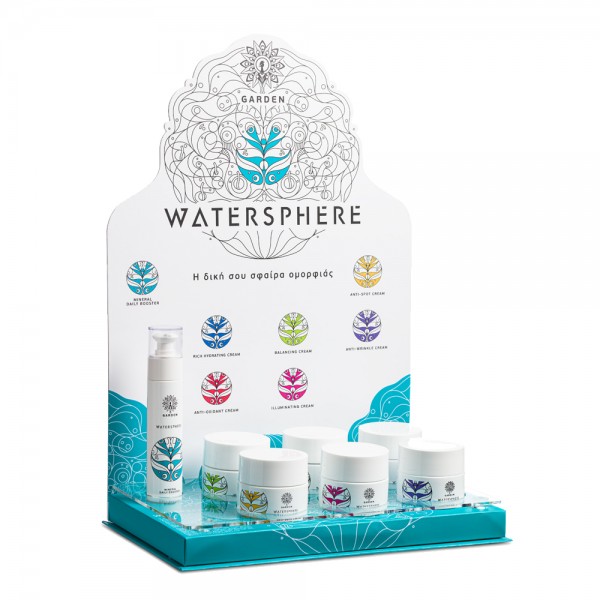 GARDEN OF PANTHENOLS WaterSphere Balancing Face Cream Ενυδατική Προσώπου Εξισορρόπησης της Λιπαρότητας, 50ml