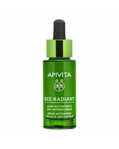 APIVITA Bee Radiant Serum Ορός Ενεργοποίησης Λάμψης με Λευκή Παιώνια & Πατενταρισμένη Πρόπολη, 30ml