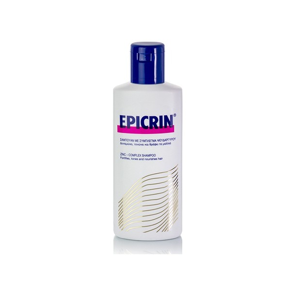 EPICRIN Shampoo Σαμπουάν με Σύμπλεγμα Ψευδαργύρου κατά της Τριχόπτωσης, 200ml