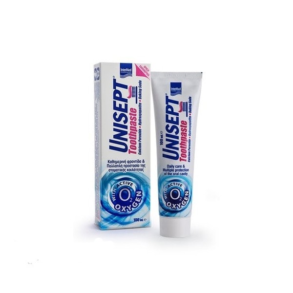 INTERMED Unisept Toothpaste Οδοντόπαστα Καθημερινής Φροντίδας & Προστασίας, 100ml