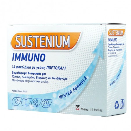 MENARINI Sustenium Immuno Winter Formula Ενίσχυση του Ανοσοποιητικού, 14 φακελάκια