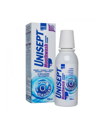 INTERMED Unisept Mouthwash Καθημερινό Στοματικό Διάλυμα, 250ml