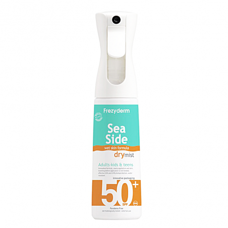 FREZYDERM Sea Side Dry Mist SPF50+ Aντηλιακό σε Σπρέι για Παιδιά & Ενήλικες, 300ml