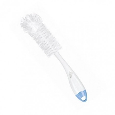 NUK Bottle Brush 2 in 1 Βούρτσα Καθαρισμού Μπιμπερό 2 σε 1 ΜΠΛΕ, 1 τεμάχιο