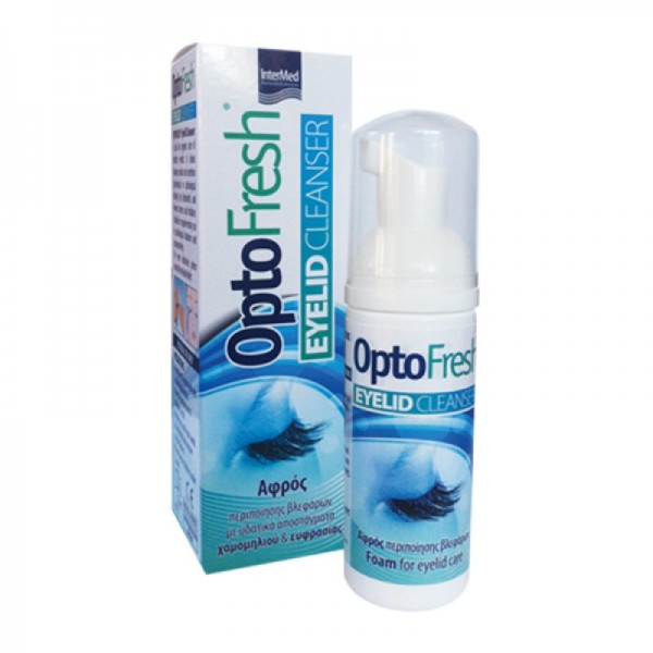 INTERMED Optofresh® Eyelid Cleanser Αφρός καθαρισμού & περιποίησης βλεφάρων, 50ml