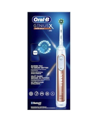 ORAL-B Genius X Rose Gold Ηλεκτρική Οδοντόβουρτσα Ροζ...