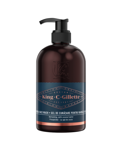 GILLETTE King C Beard & Face Wash Gel Ανδρικό Τζελ...