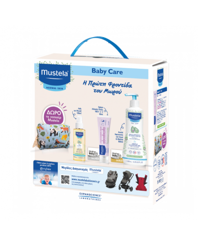 MUSTELA Baby Care Αφροντούς για Σώμα/Μαλλιά, 500ml &...