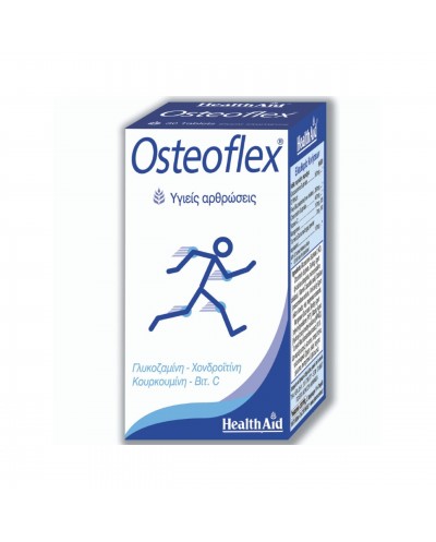 HEALTH AID - OSTEOFLEX Συμπλήρωμα Διατροφής με Γλυκοζαμίνη & Χονδροϊτίνη - 30 ταμπλέτες