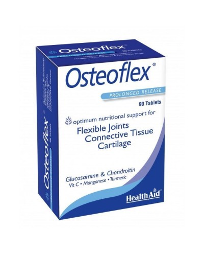 HEALTH AID - OSTEOFLEX Συμπλήρωμα Διατροφής με Γλυκοζαμίνη & Χονδροϊτίνη ECONOMY 90 ταμπλέτες