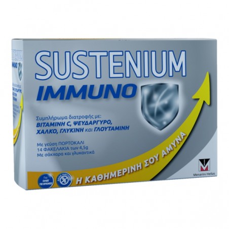 MENARINI Sustenium Immuno Winter Formula Ενίσχυση του Ανοσοποιητικού, 14 φακελάκια