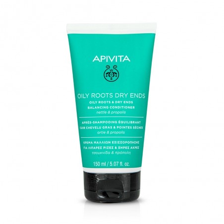 APIVITA Oily Roots Dry Ends Conditioner Κρέμα Μαλλιών για Λιπαρές Ρίζες & Ξηρές Άκρες, 150ml