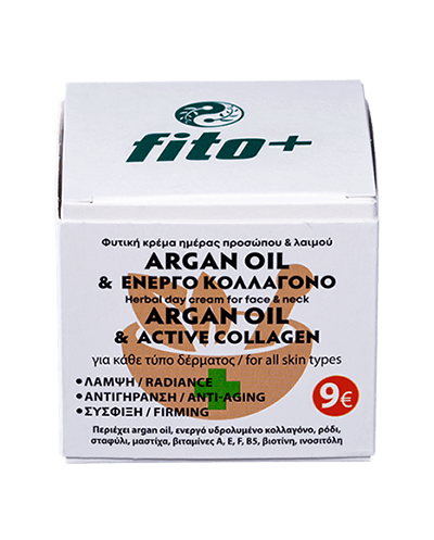 FITO+ Argan Oil & Active Collagen Φυτική Κρέμα Προσώπου &...