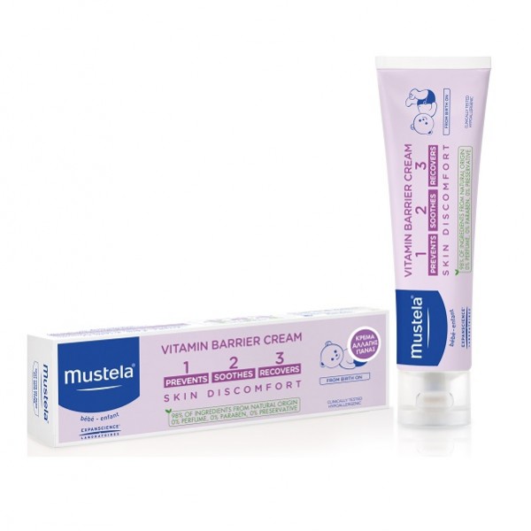 MUSTELA Diaper Change Vitamin Barrier Cream...