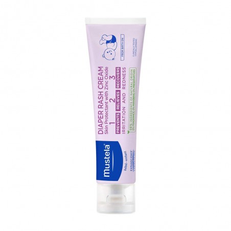 MUSTELA Diaper Change Vitamin Barrier Cream 1-2-3 Κρέμα Αλλαγής Πάνας, 50ml