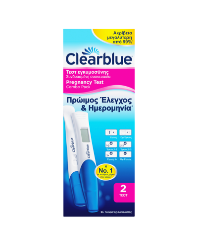CLEARBLUE Combo Pack Τεστ...