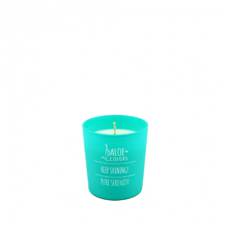 Aloe+ Colors Pure Serenity Scented Soy Candle Κερί Σόγιας με Άρωμα Μανόλια, 220g