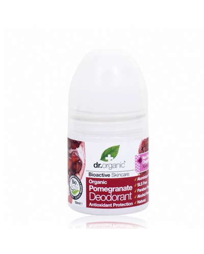 Dr. Organic Organic Pomegranate Deodorant Roll On...