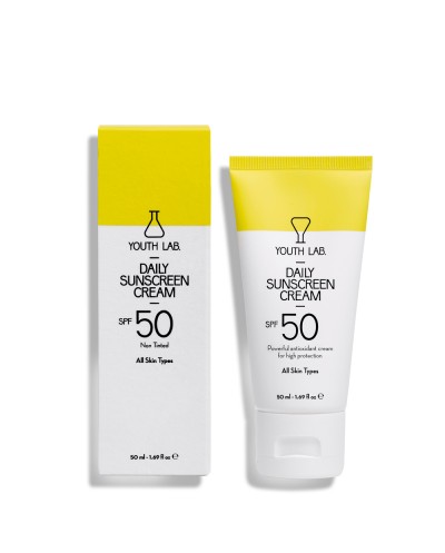YOUTH LAB Daily Sunscreen Cream SPF50 Non Tinted All Skin...